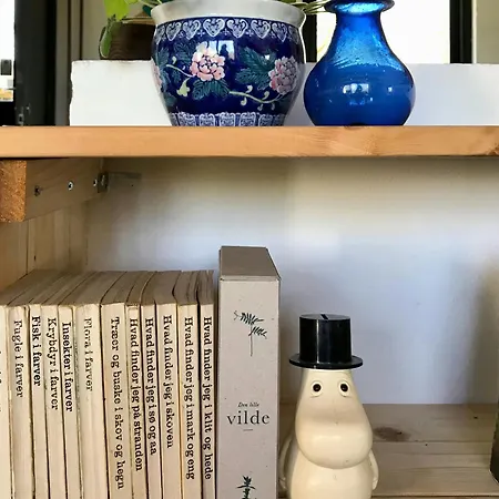 Nyaraló Lovely Tiny House On A Nature Plot Near Limfjord